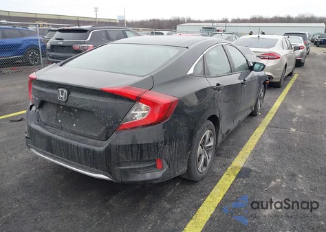 2019 Honda Civic Lx from USA, damaged, VIN 19XFC2F62KE037618